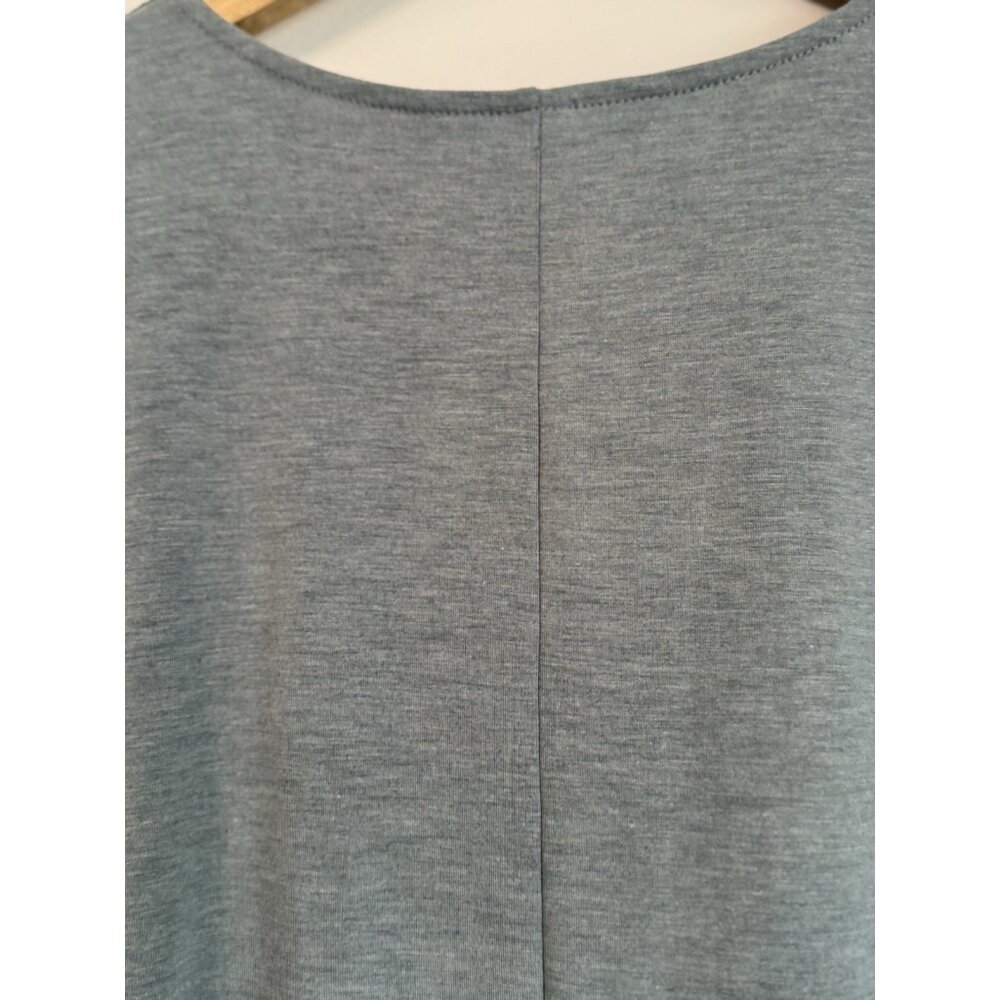 Free Fly Womens UPF 50+ Bamboo Flex Dress Large Heather Coastal Sage Sustainable - Picture 5 of 9